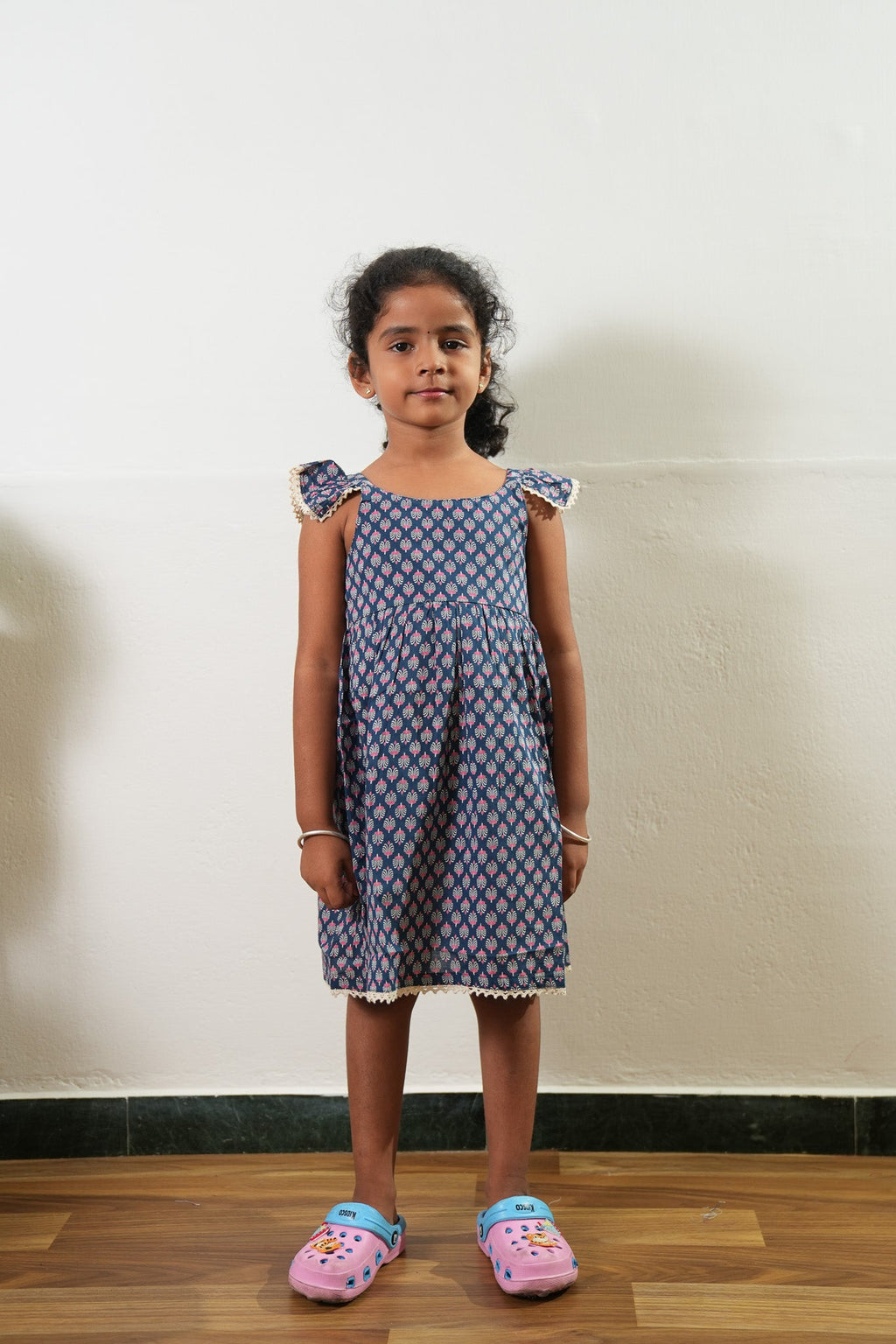 Midnight blue cotton frock