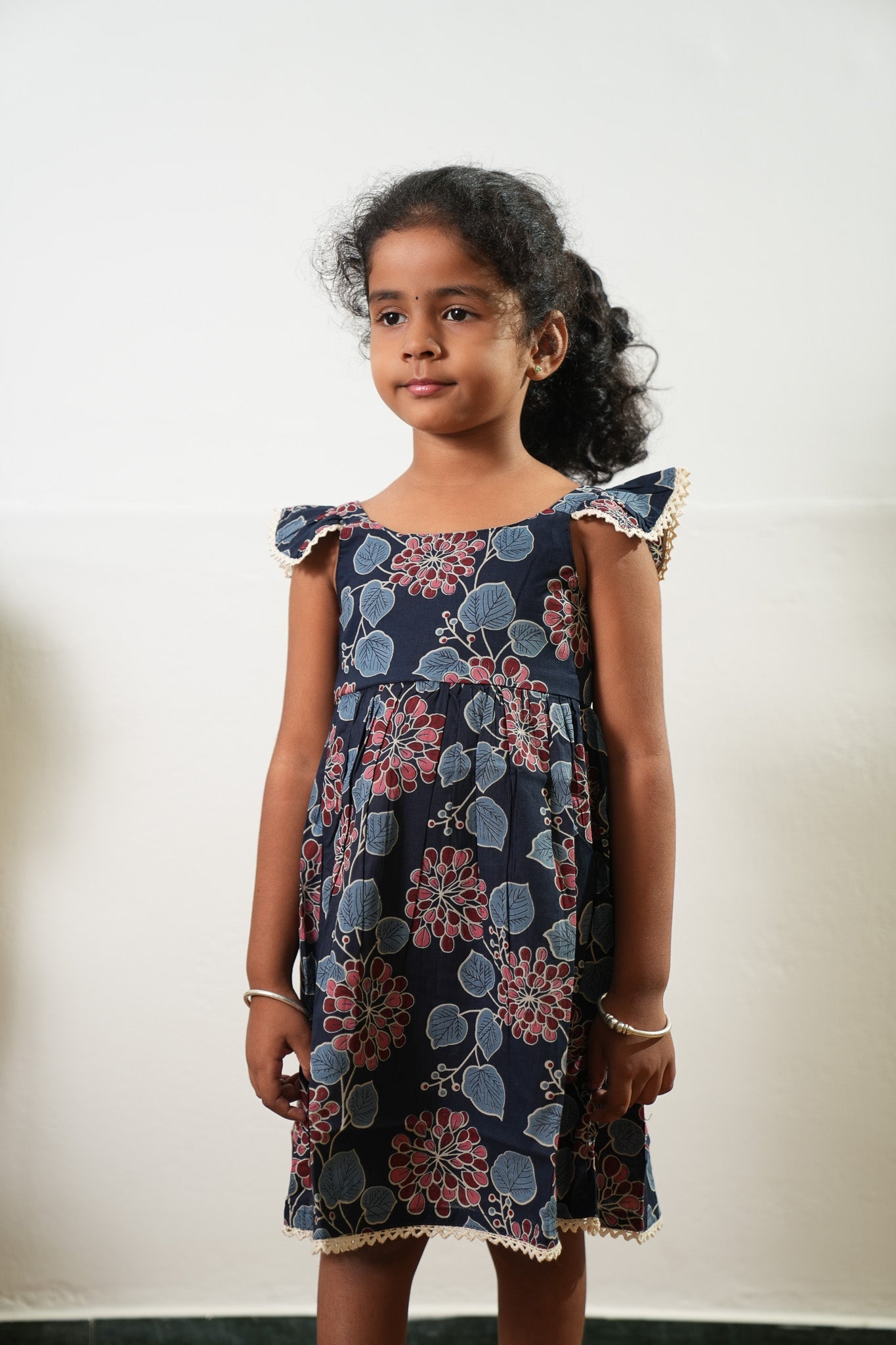 Cherry cotton frock