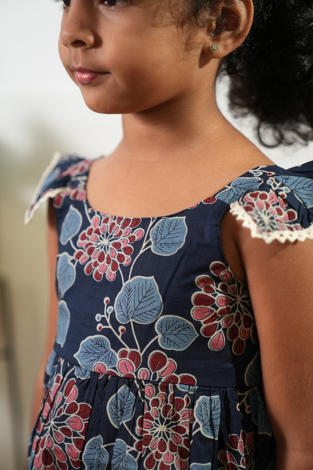 Cherry cotton frock