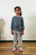 Indigo cotton kurta