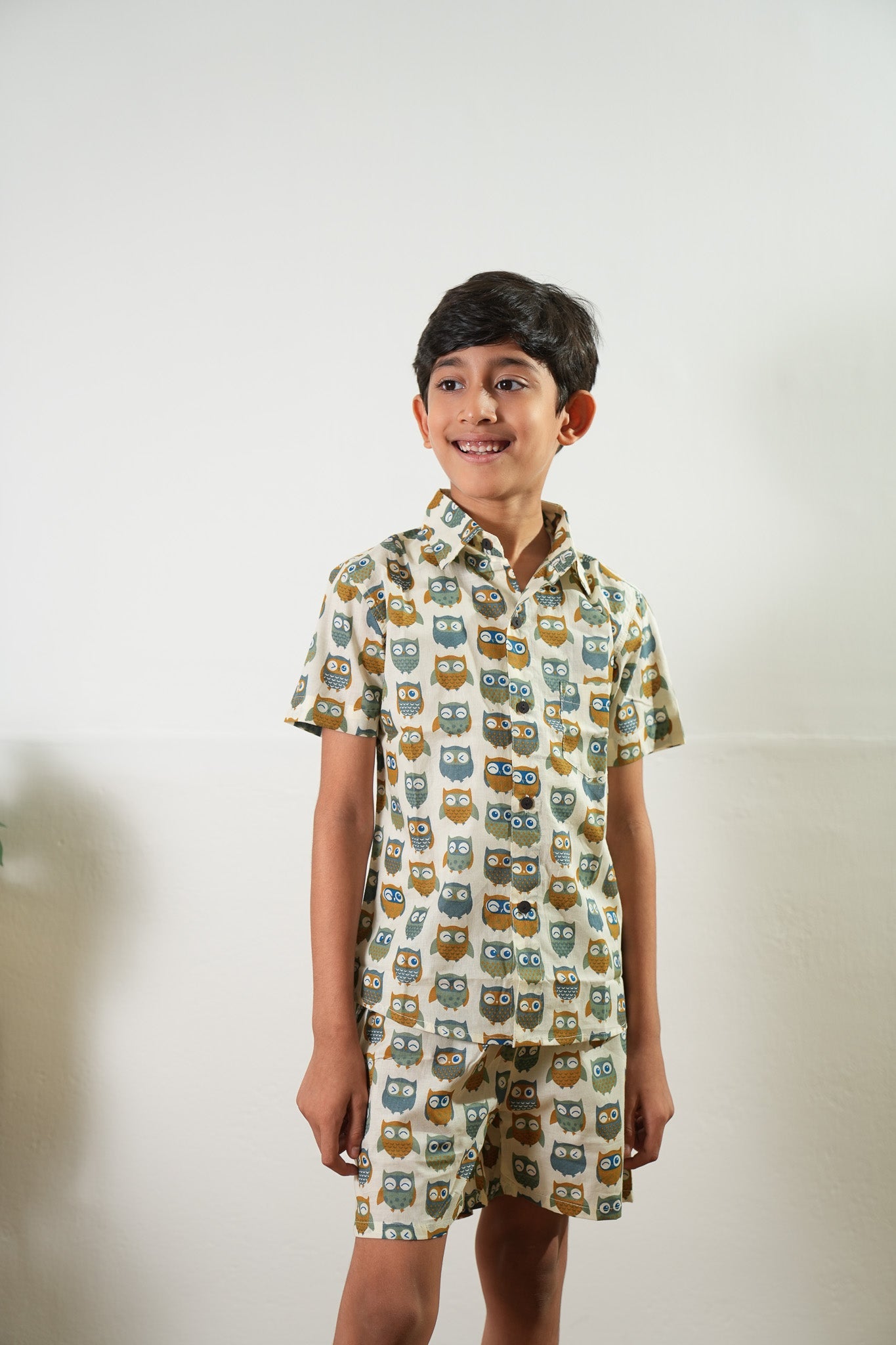Night Owl cotton co-ords set