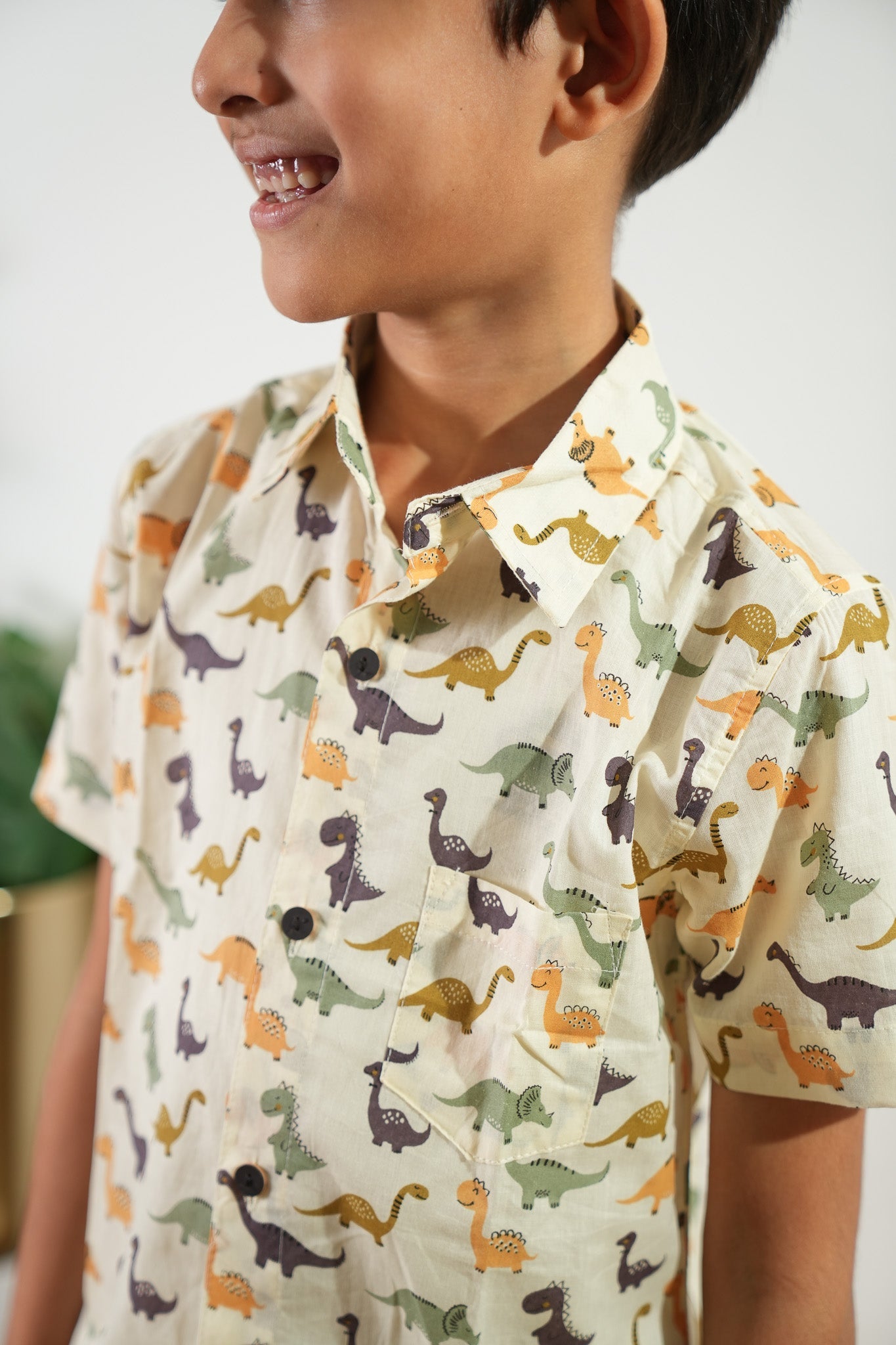 Dinosaur cotton co-ords set