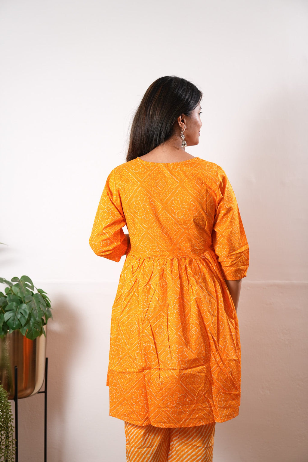 Tangerine cotton maternity nursing comfies