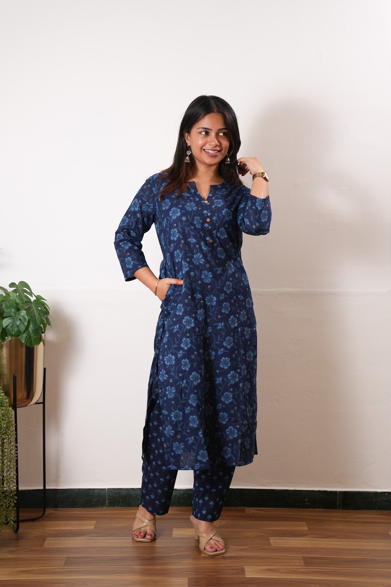 Starry cotton co-ords set