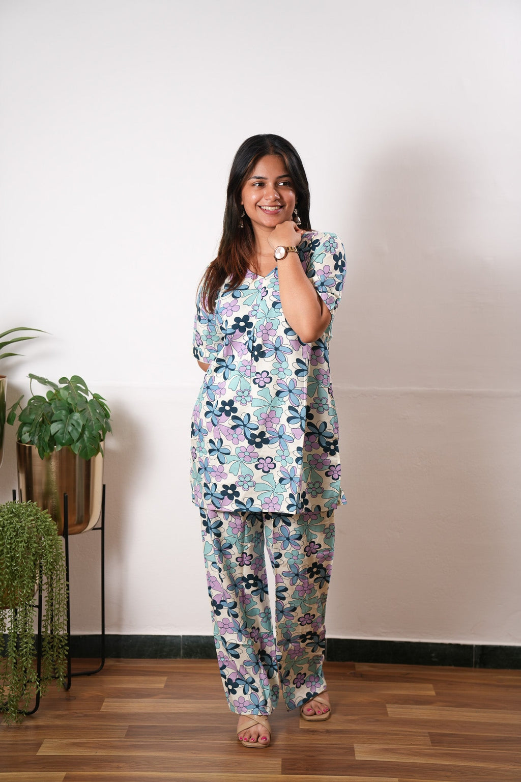 Daisies cotton lounge sleep wear