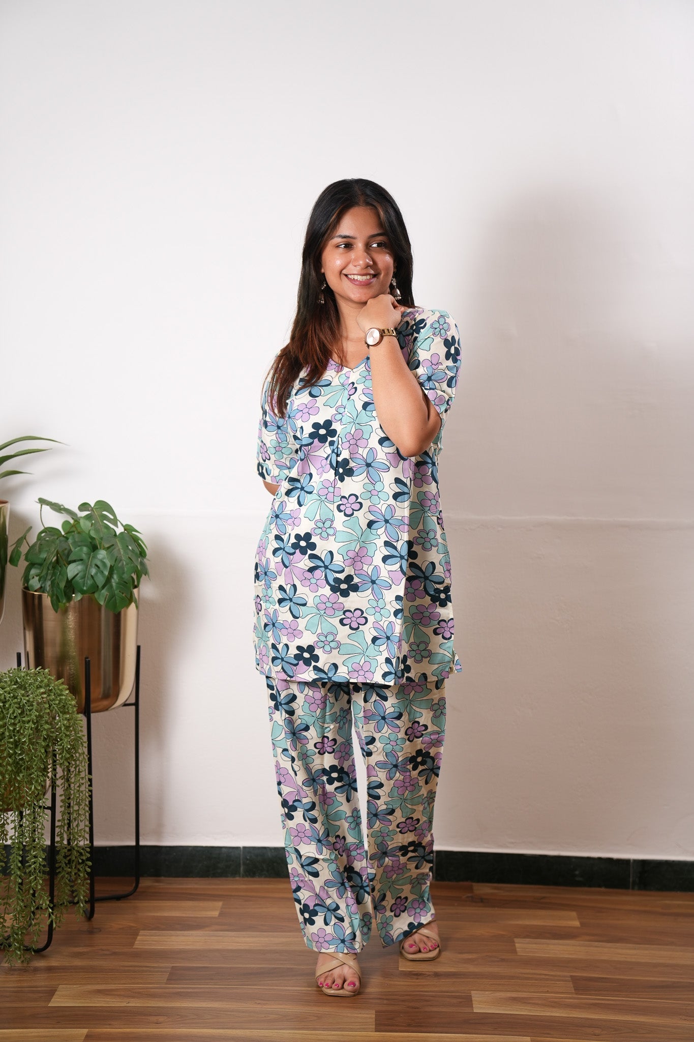 Daisies cotton lounge sleep wear