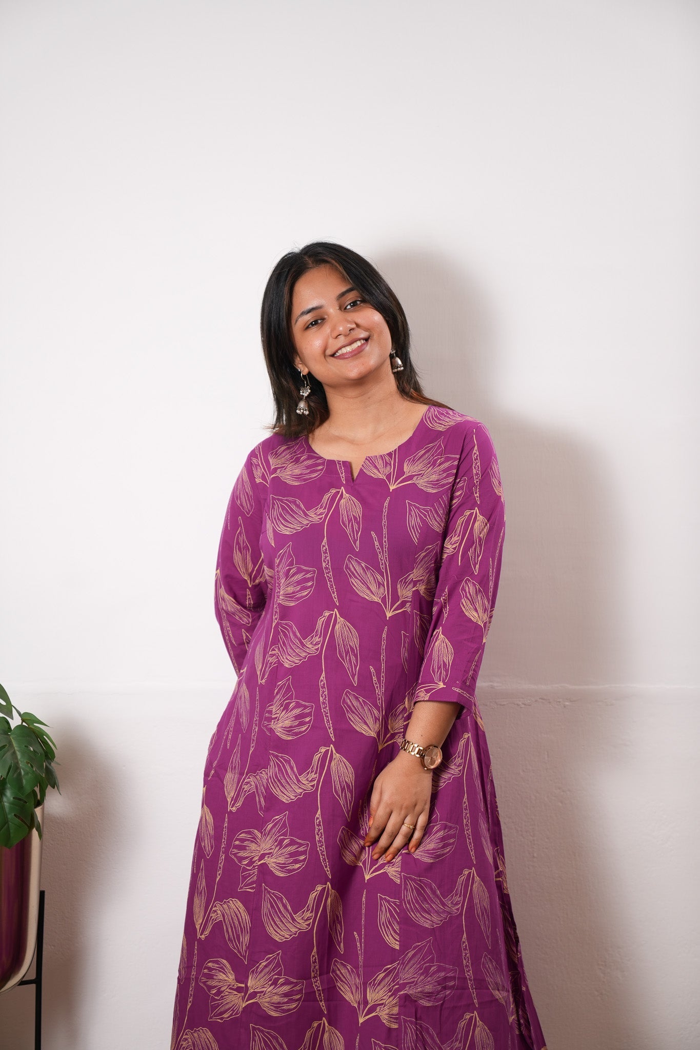Orchid cotton co-ords set