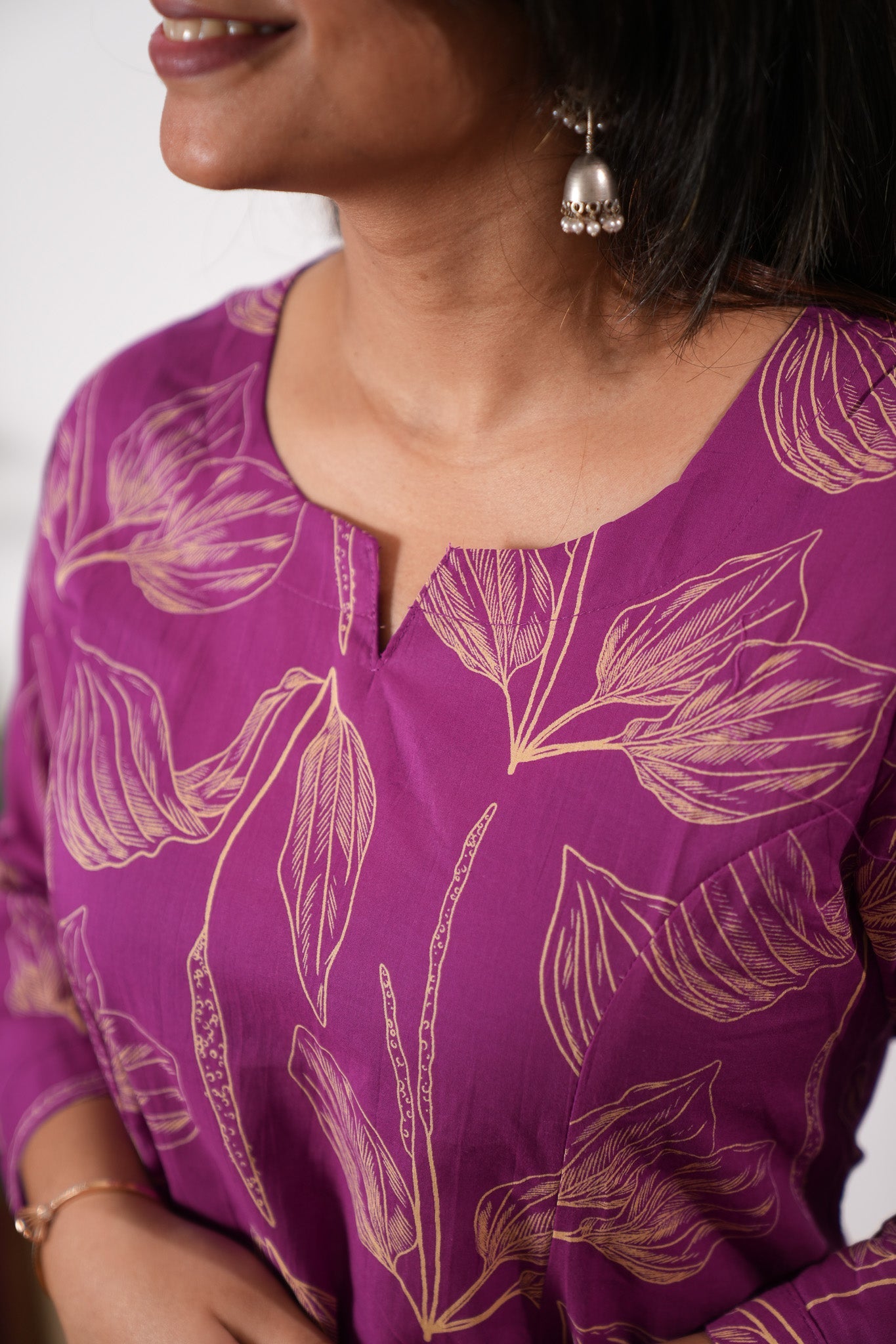 Orchid cotton co-ords set