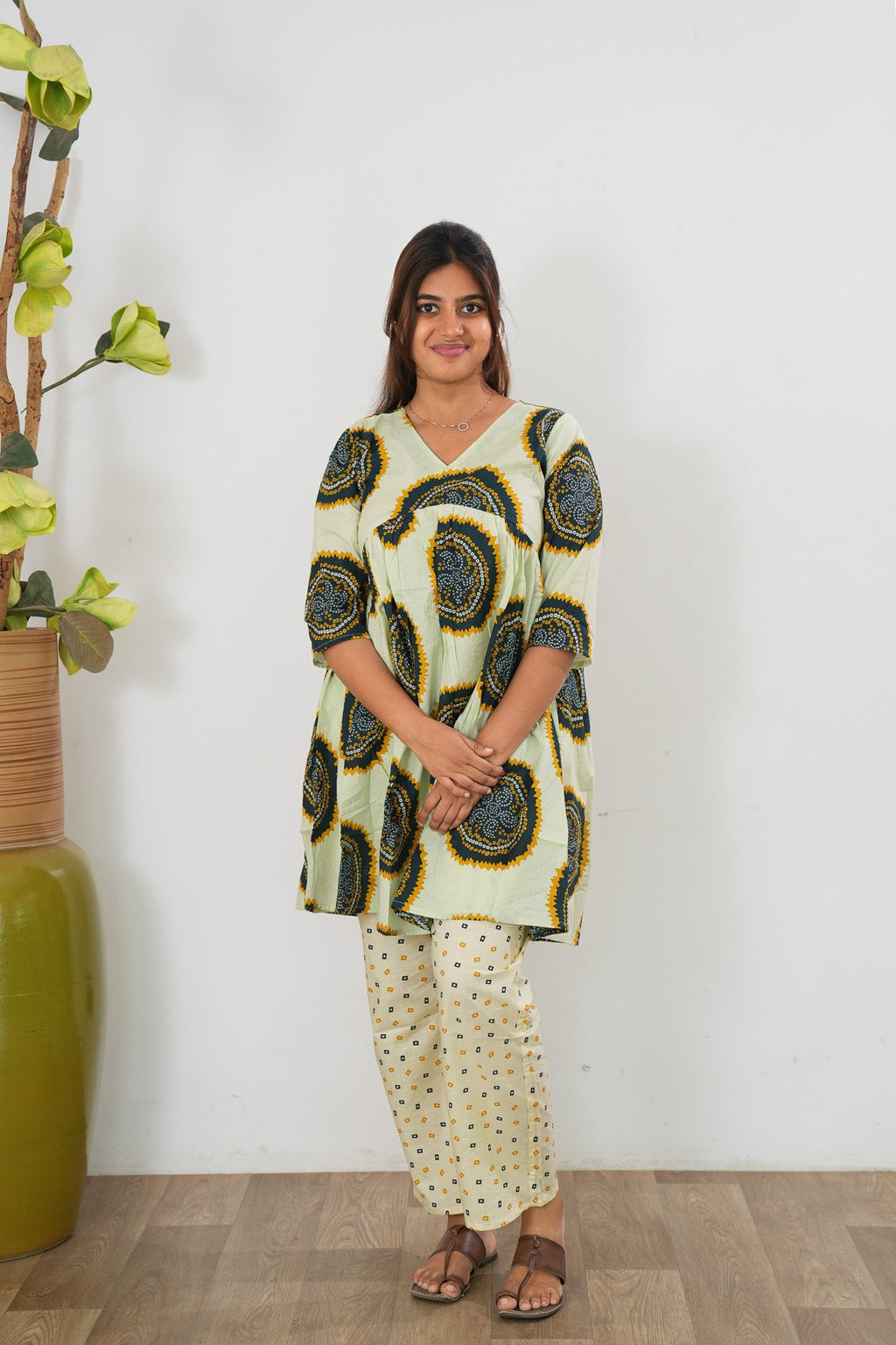 Ivory cotton comfies