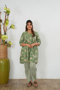 Pista green cotton comfies