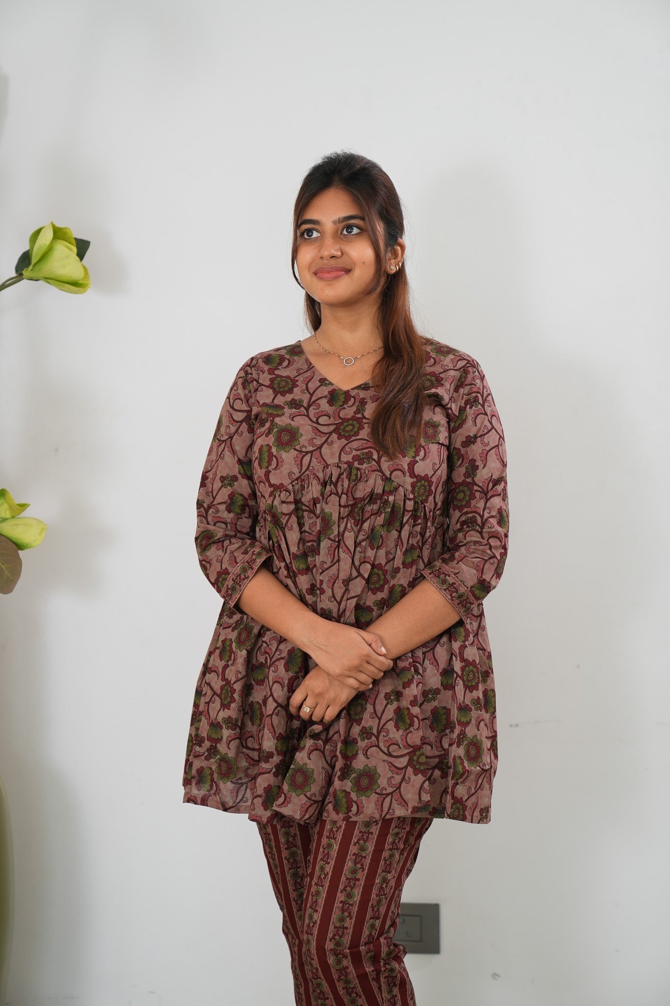 Plum cotton Comfies