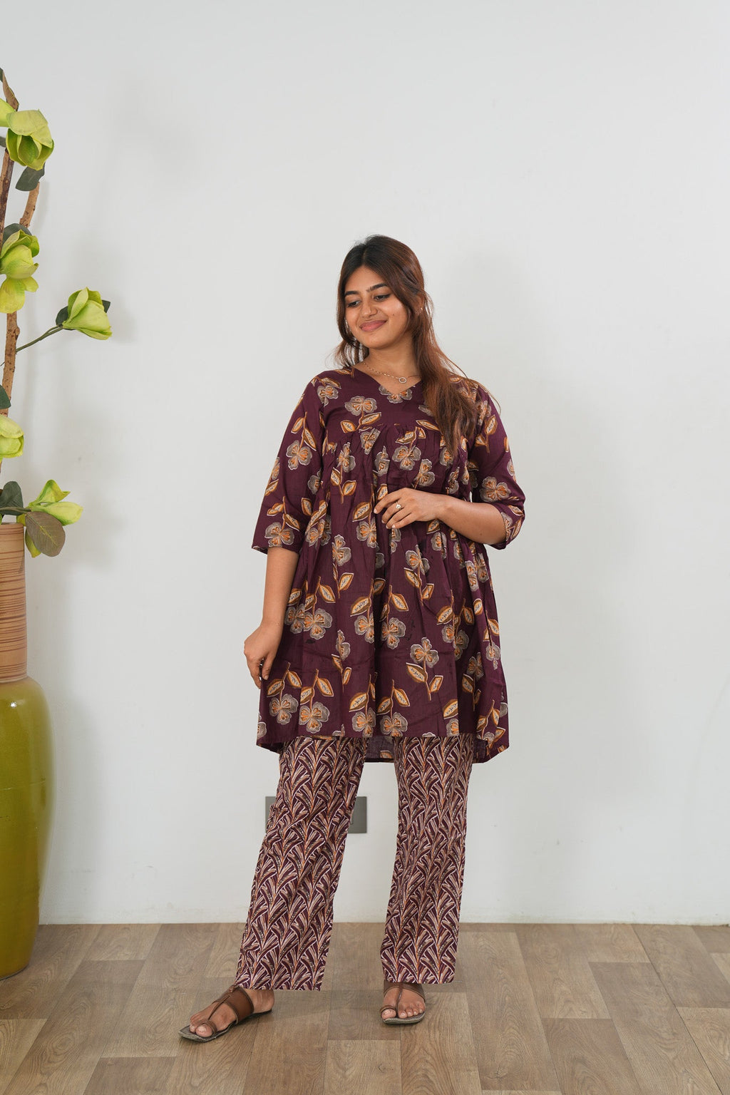 Chocolate cotton comfies