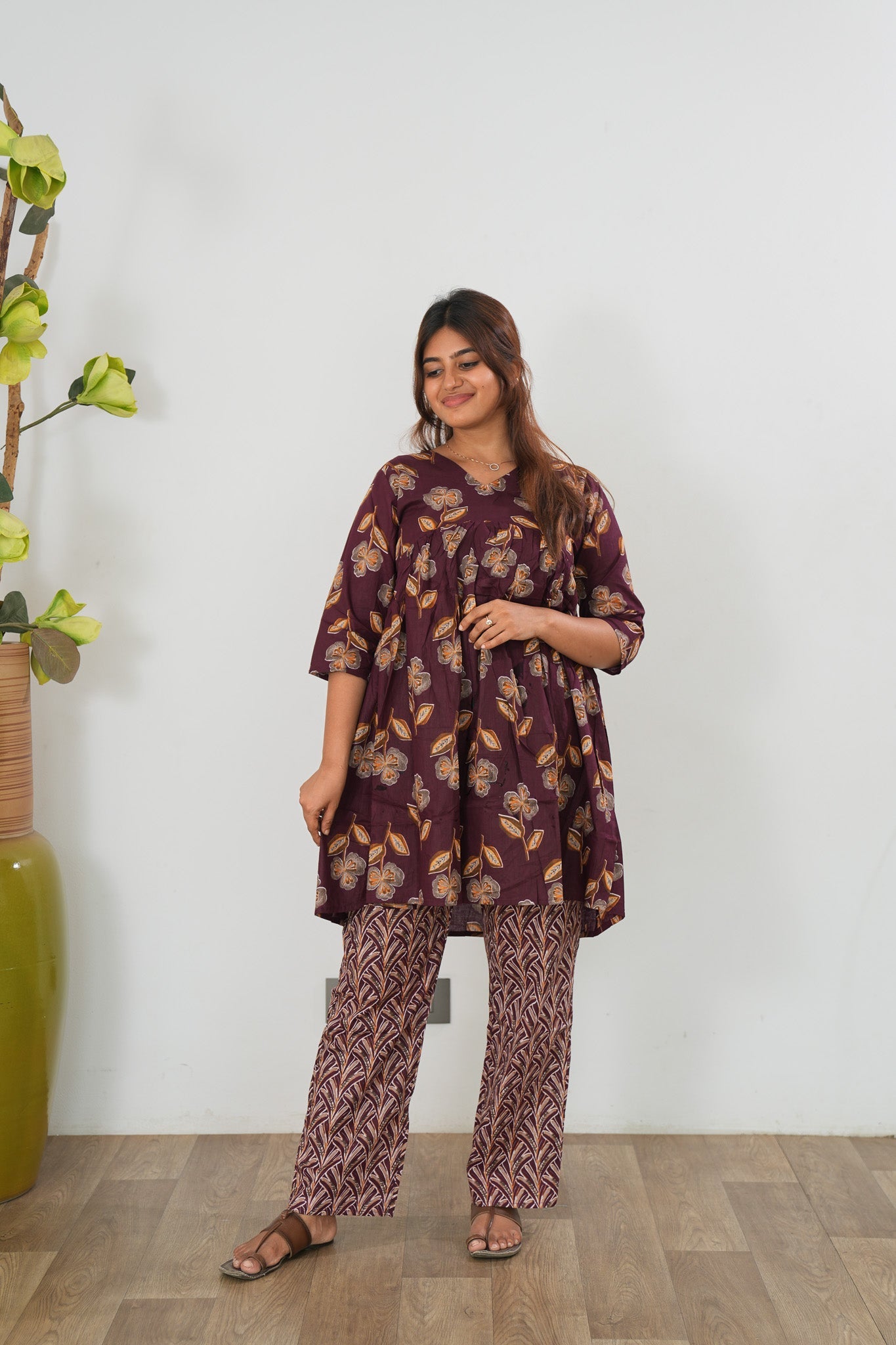 Chocolate cotton comfies