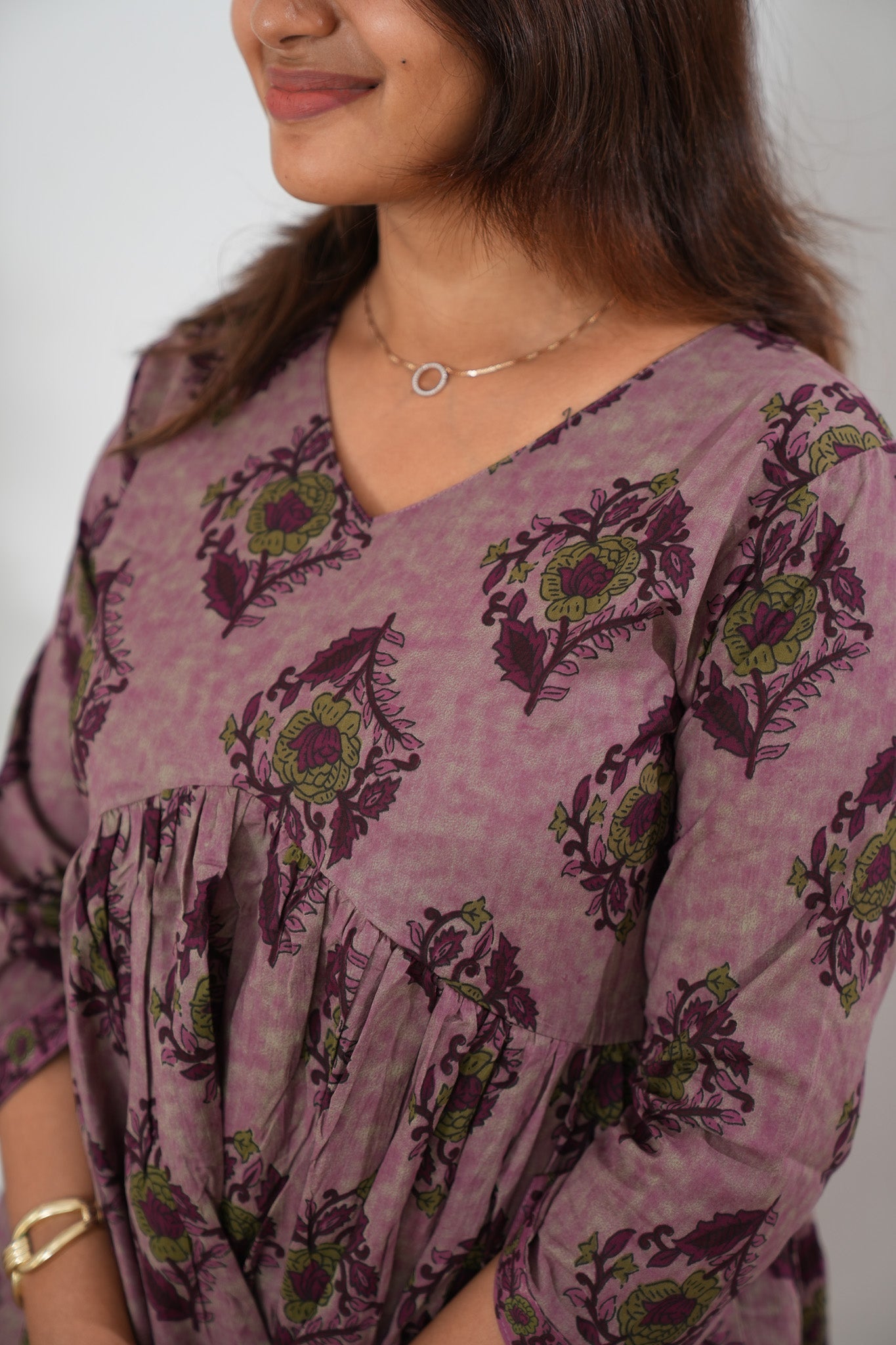 Magenta tie and dye cotton comfies