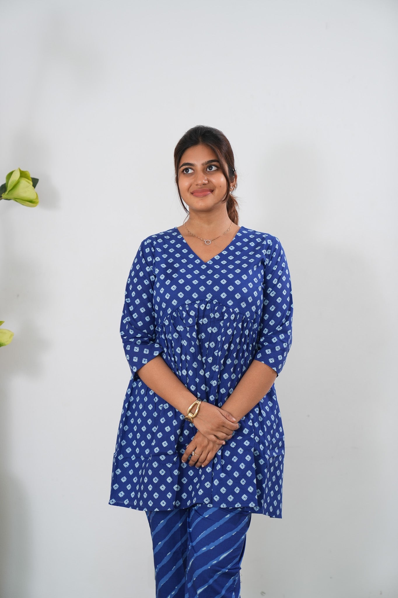 Ink blue cotton comfies