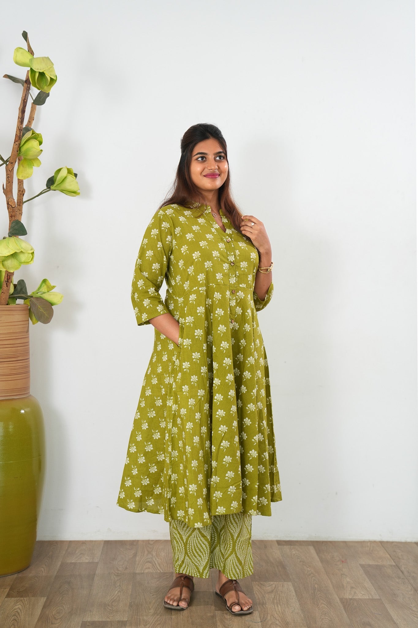 Lemonade cotton button down co-ords set
