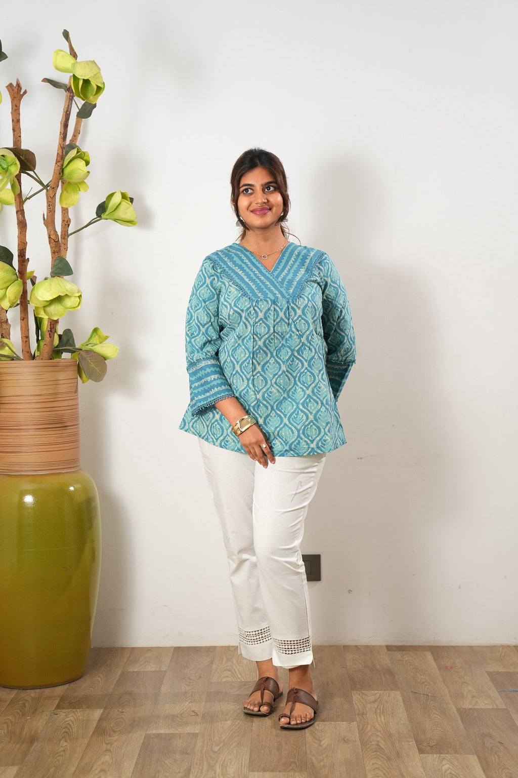 Ocean cotton top