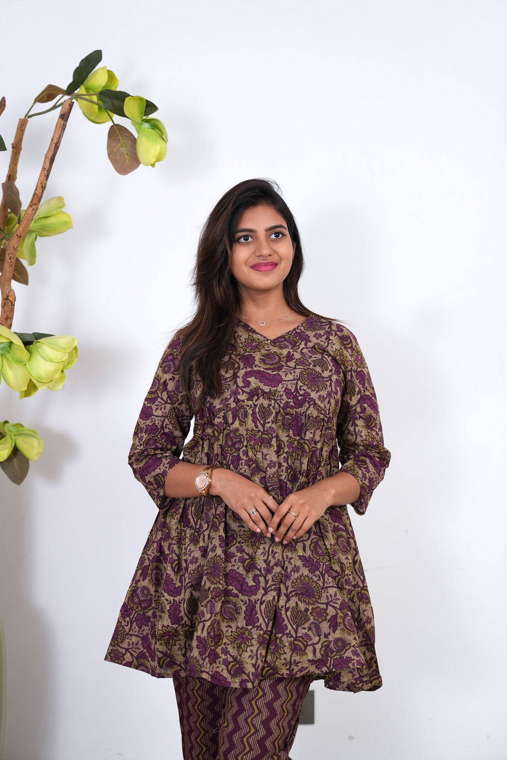 Grape cotton co-ords comfies