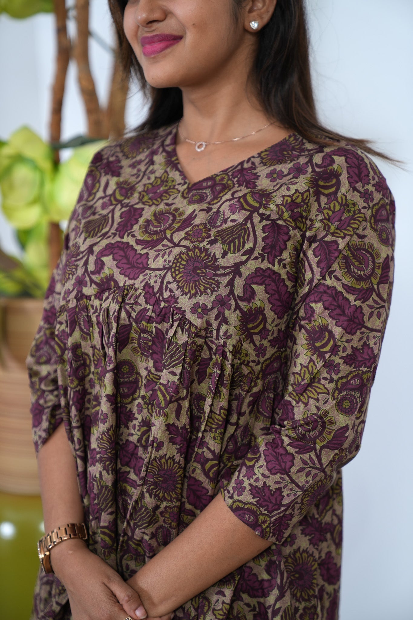 Grape cotton co-ords comfies